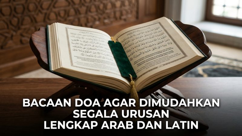 Bacaan Doa Agar Dimudahkan Segala Urusan Lengkap Arab dan Latin