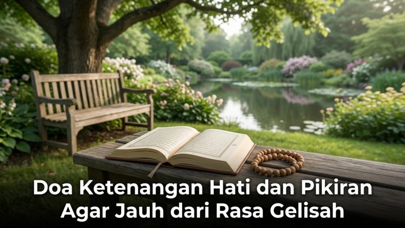 Doa Ketenangan Hati dan Pikiran Agar Jauh dari Rasa Gelisah
