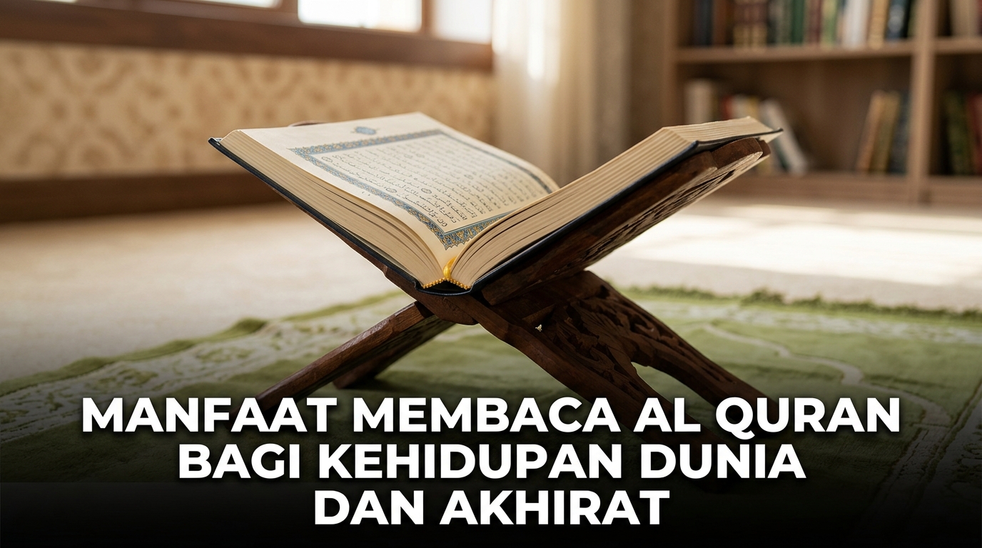 Manfaat Membaca Al Quran bagi Kehidupan Dunia dan Akhirat