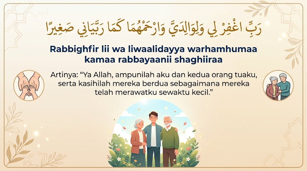 Doa untuk Kedua Orang Tua yang Masih ada