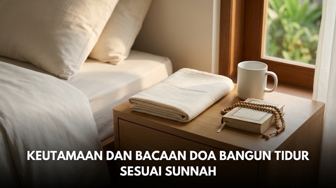 Keutamaan dan Bacaan Doa Bangun Tidur Sesuai Sunnah
