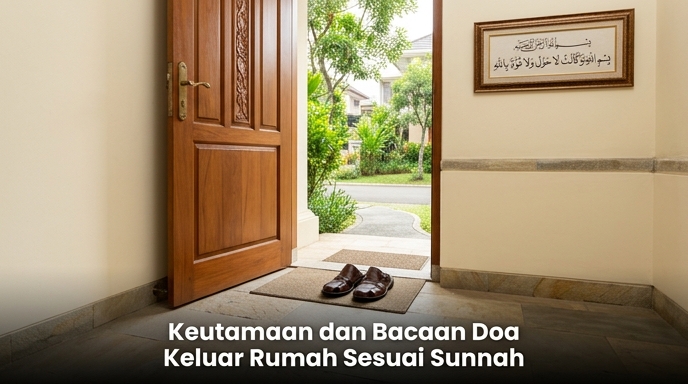 Keutamaan dan Bacaan Doa Keluar Rumah Sesuai Sunnah