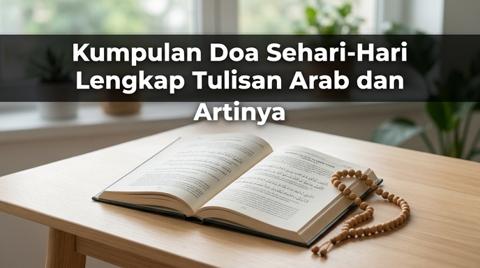 Kumpulan Doa Sehari-Hari Lengkap Tulisan Arab dan Artinya