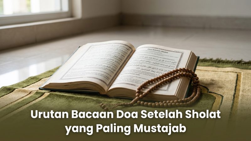 Urutan Bacaan Doa Setelah Sholat yang Paling Mustajab