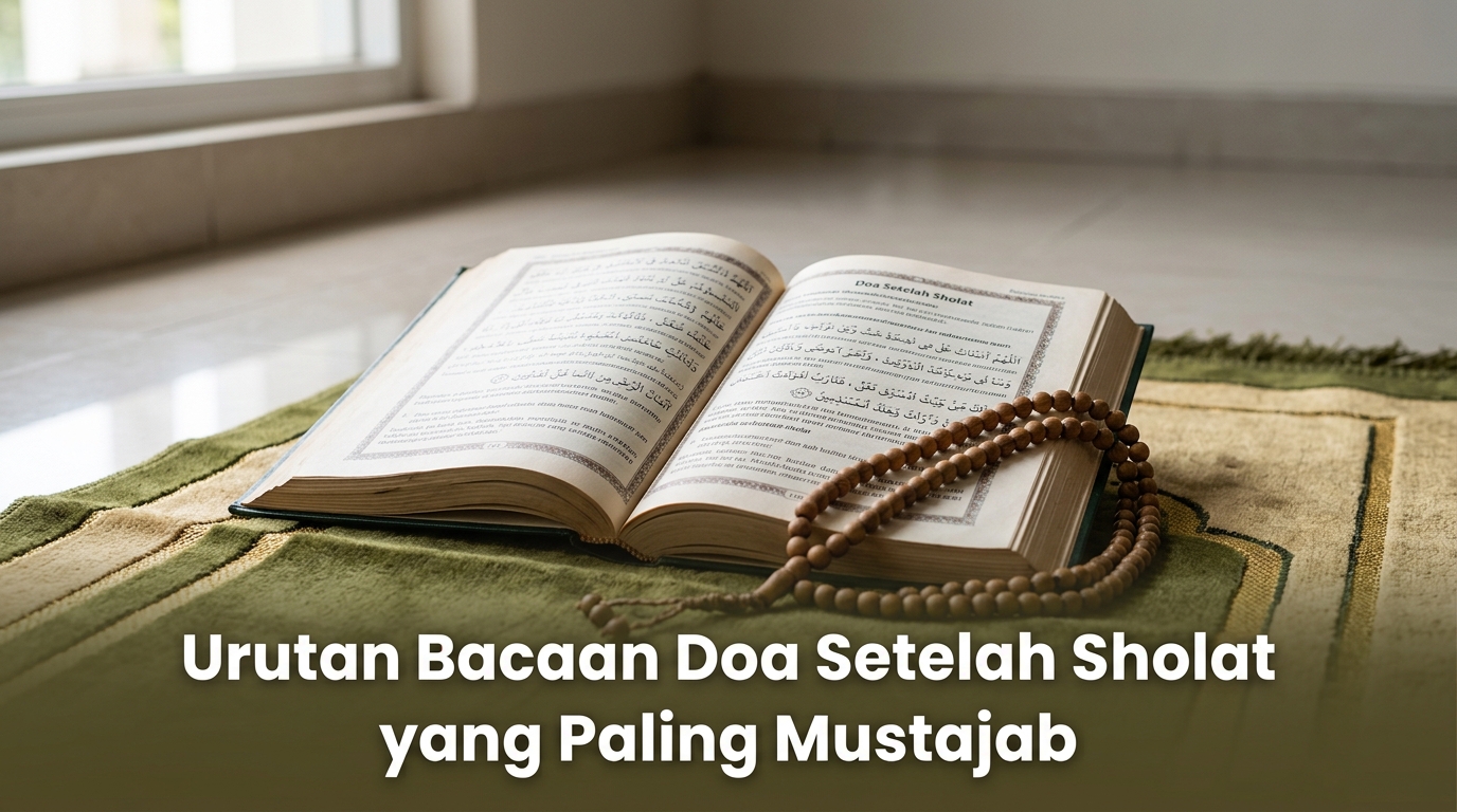 Urutan Bacaan Doa Setelah Sholat yang Paling Mustajab