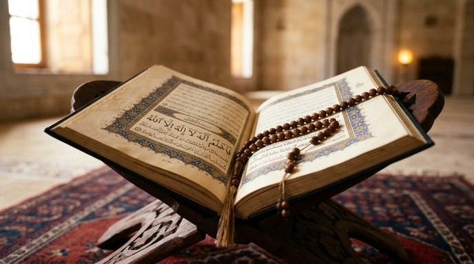 Membaca Istighfar dan Kalimat Tauhid